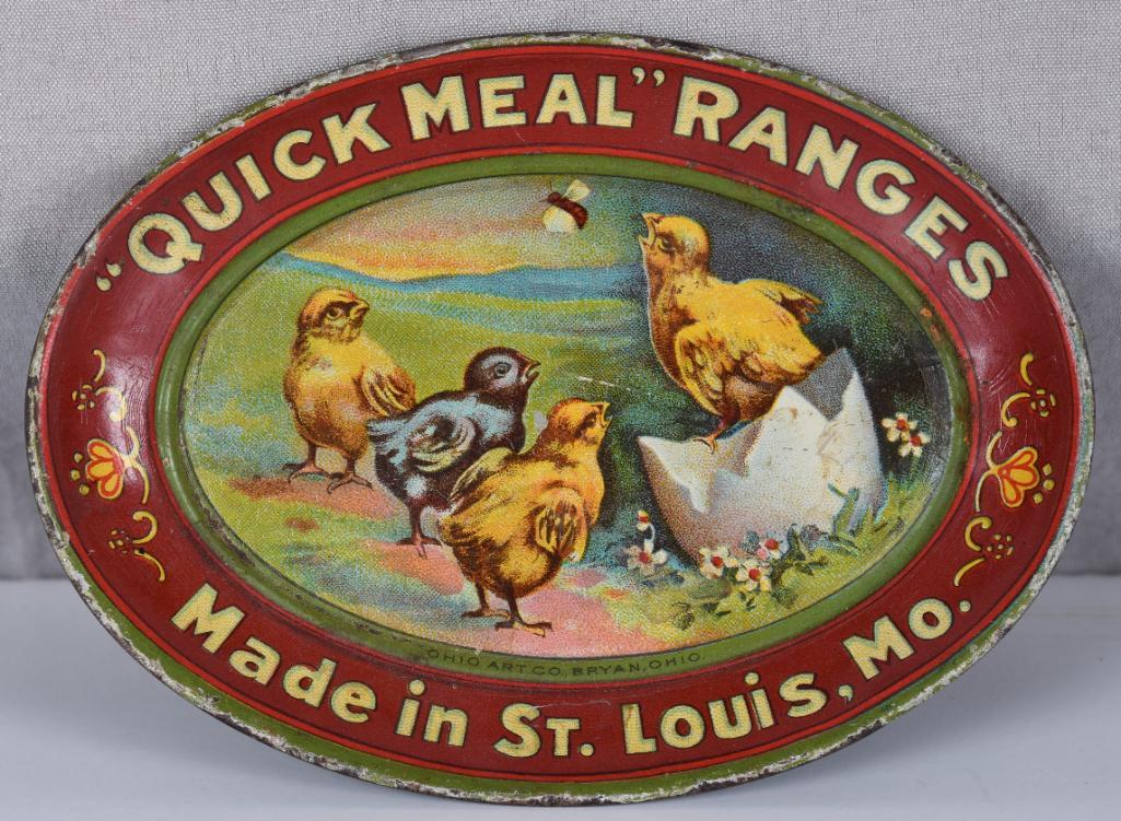 Quick Metal Ranges w/chicks Metal Tip Tray (TAC) (1 of 5)
