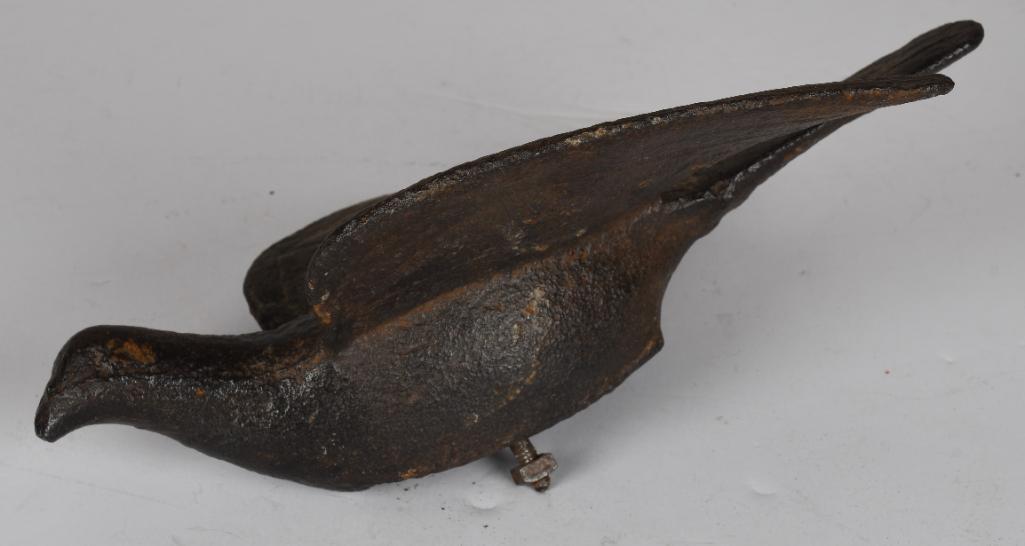 Cast Iron Dove Fence Finial (1 of 3)