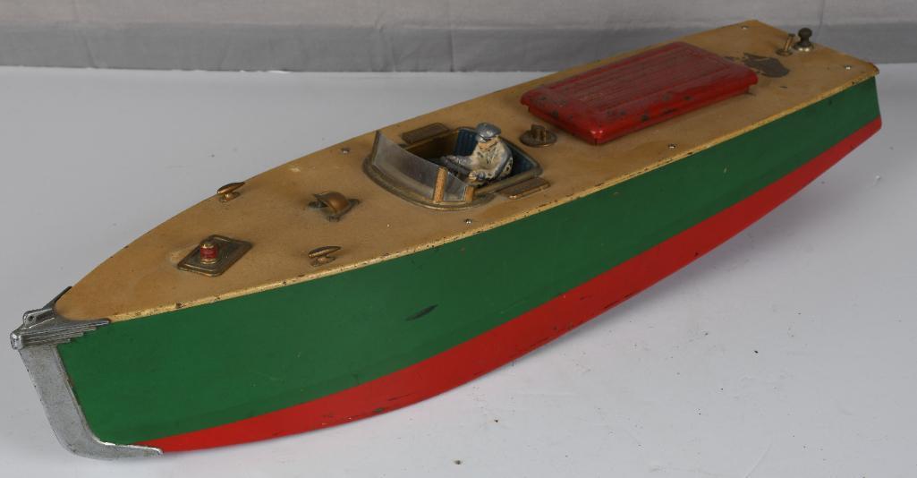 American made Orkin Craft Clockwork Motor Boat (1 of 6)