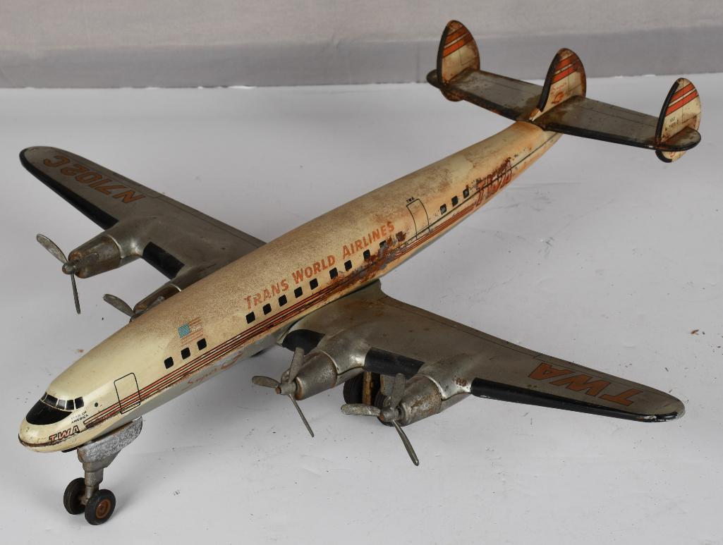 TWA Constellation Battery Operated Toy Airliner (1 of 8)