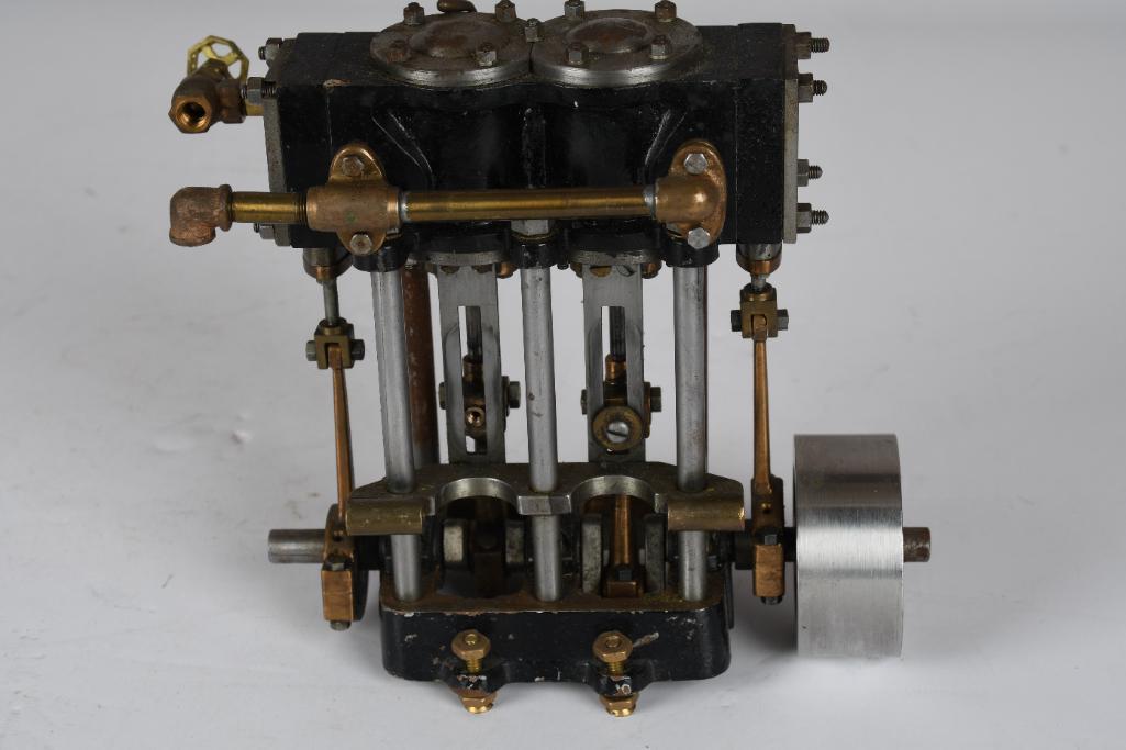 Stuart Style Twin-Cylinder Table Top Steam Engine (1 of 5)