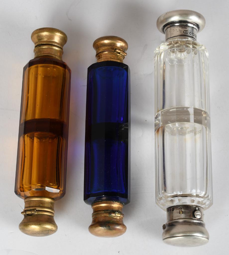Lot of 3- Double Ended Perfume Bottles (1 of 3)
