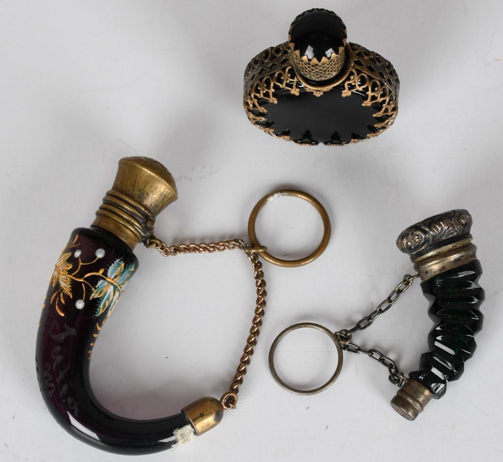 Lot of 3- Miniature Perfume Bottles (1 of 4)