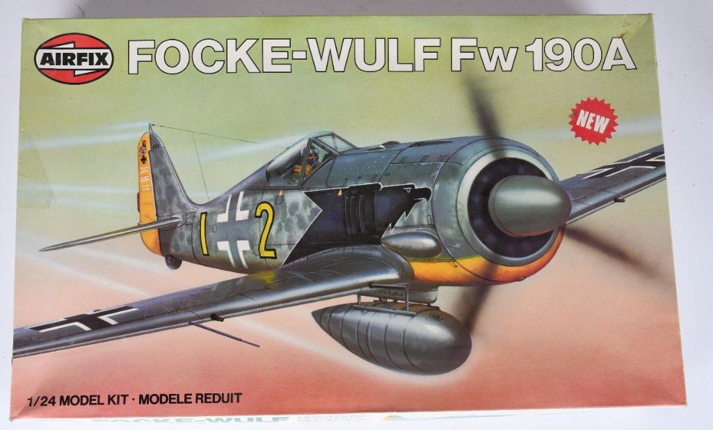 Airfix 1/24 Scale Model Kit of Focke-Wulf FW 190A (1 of 4)