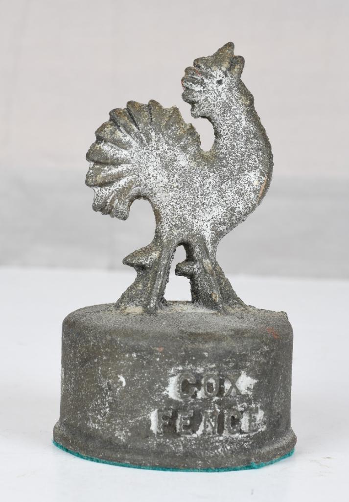 Cast Iron Rooster Fence Finial (1 of 5)