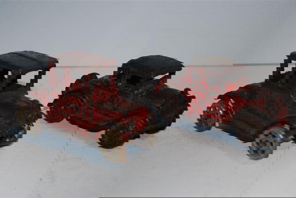 Arcade Cast Iron Ford Model-T Coupe & other coupe: Arcade Cast Iron Ford Model-T Coupe & other coupe, 4 inches long,