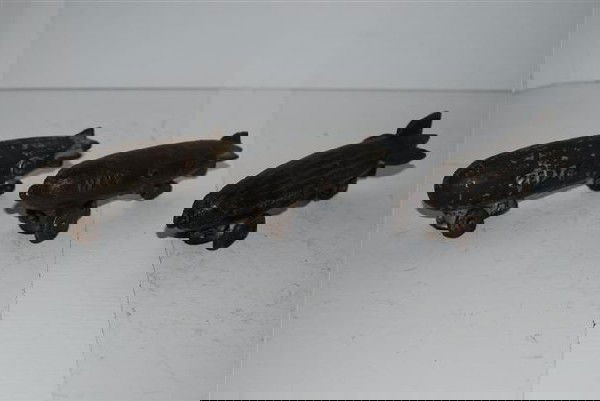 3-Cast Iron Dirigible Zep, Navy or Graf Zeppelin,: 3-Cast Iron Dirigible Zep, Navy or Graf Zeppelin, 5.5 inches long,