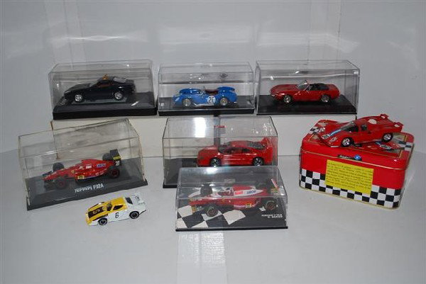 9-Diecast Exotic Cars and Race Cars, Ferraris, Po: 9-Diecast Exotic Cars and Race Cars, Ferraris, Porsches and more, 4 inches long,