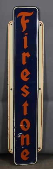 Firestone Tires Vertical Metal Sign (1 of 3)
