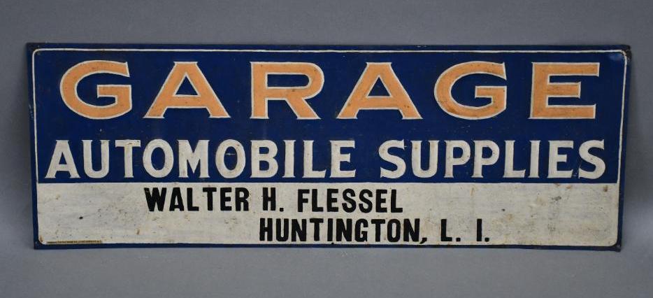 Garage Automobile Supplies Metal Sign (1 of 3)