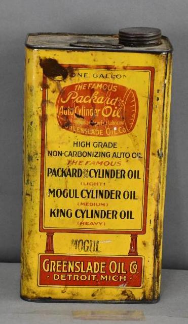 Grenoco Packard Auto Cylinder One Gallon Metal Can (1 of 3)