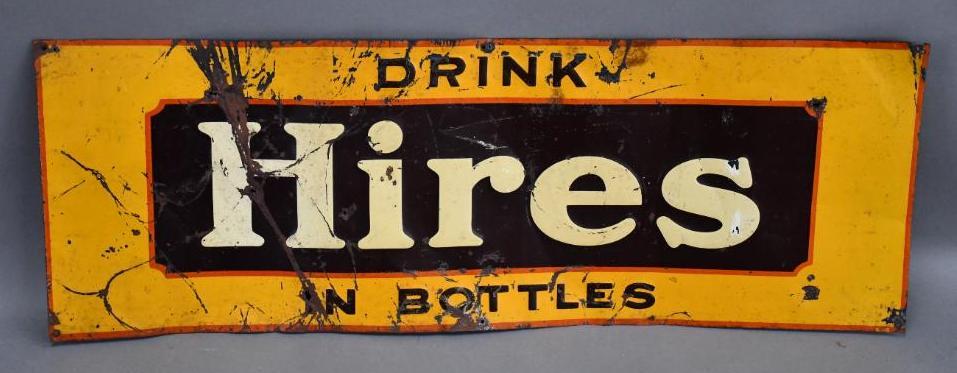 Drink Hires in Bottles Metal Sign (1 of 2)