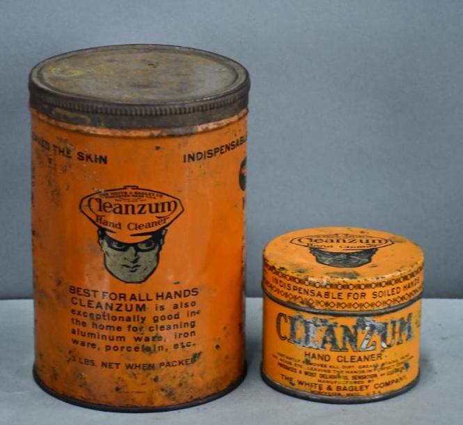 2-Oilzum Cleanzum Hand Cleaner Metal Cans (1 of 2)