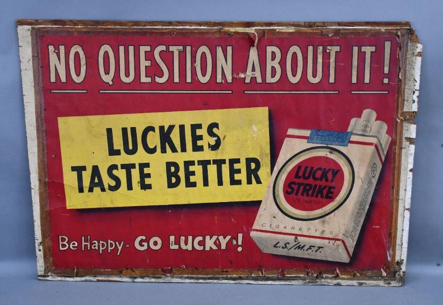 Lucky Strike Cigarette Poster (1 of 3)