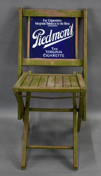 Piedmount Virginia Cigarettes Folding Chair (1 of 3)