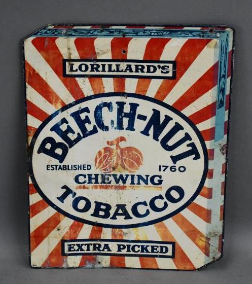Beech-Nut Tobacco Metal Sign (1 of 2)