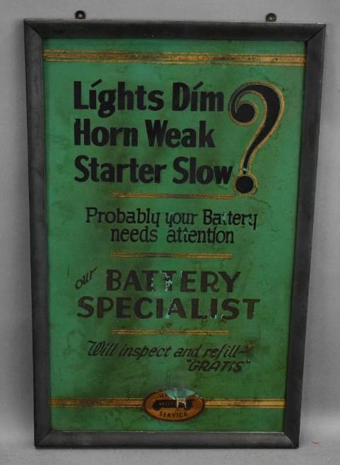 United Motors Service Masonite Sign (1 of 2)