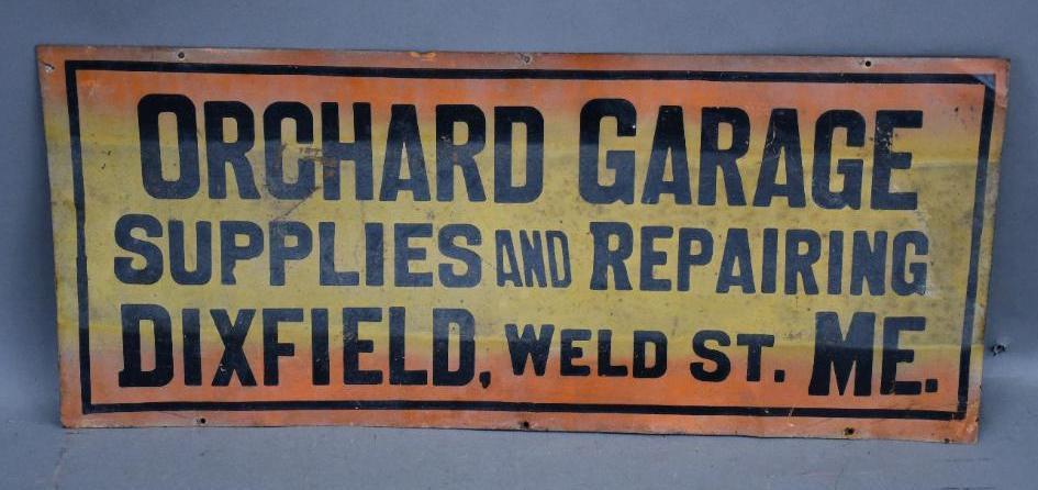 Orchard Garage Supplies & Repairing Metal Sign (1 of 2)