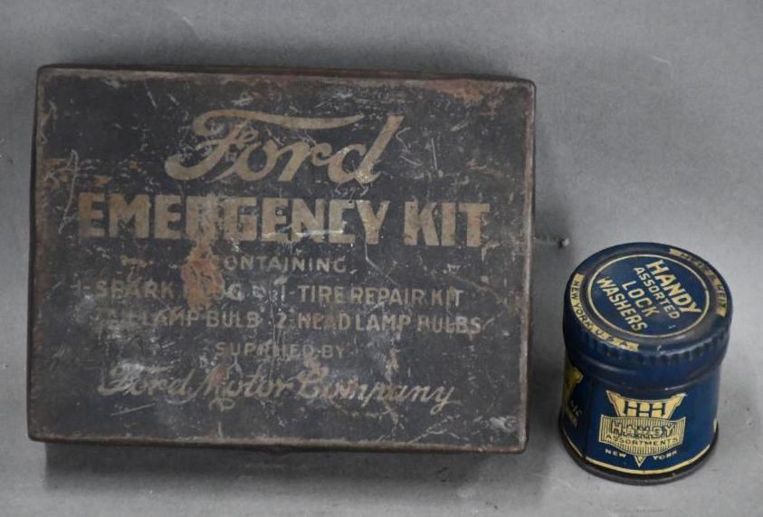 Ford Emergency Kit & Other Metal Boxes (1 of 2)