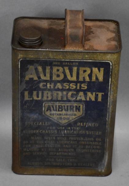 Auburn Chassis Lubricant One Gallon Metal Can (1 of 3)