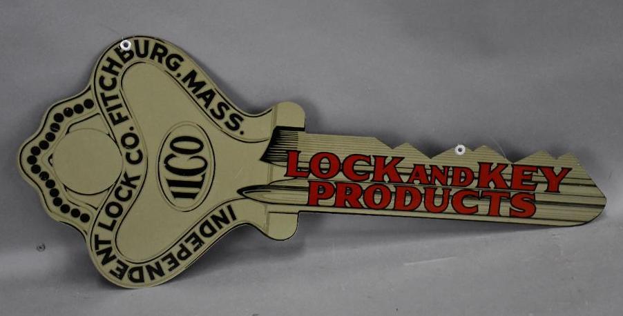 ILCO Lock and Key Products Metal Sign (1 of 2)