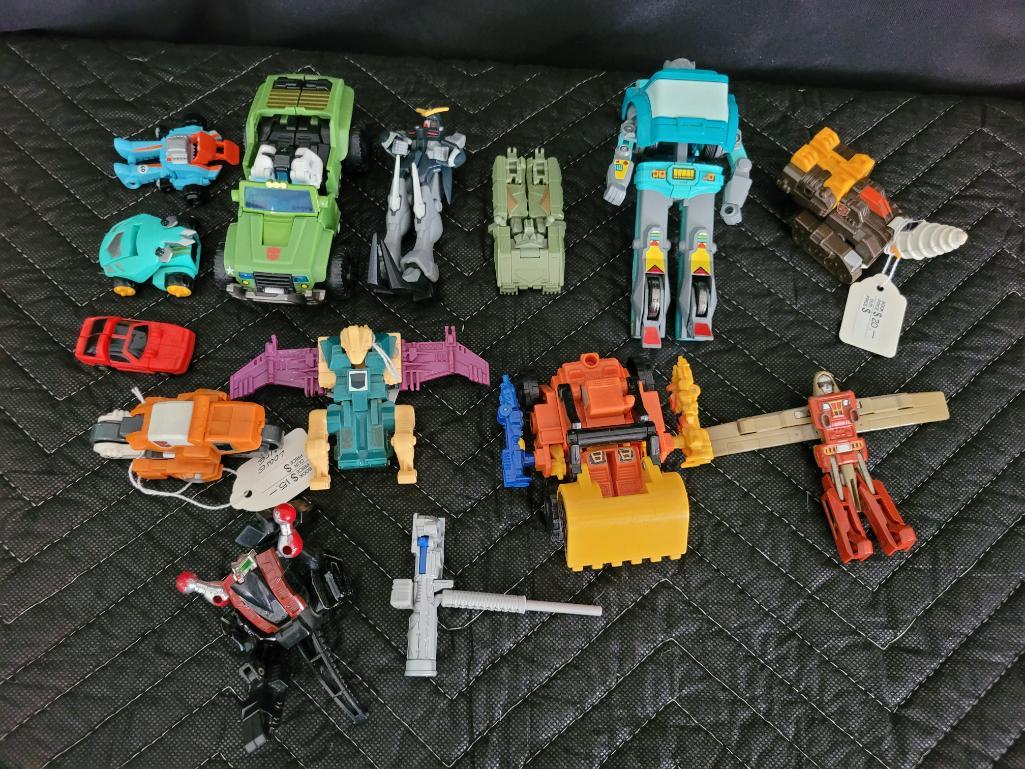 Lot of 13 Original Transformer Toys (1 of 6)