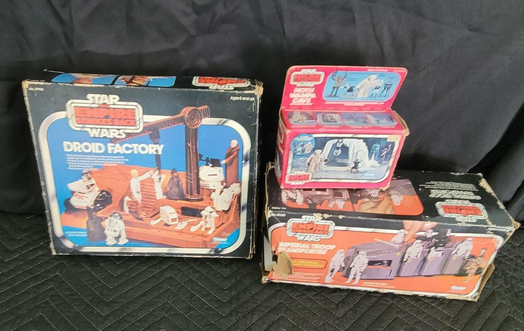Lot of 3 Vintage Star Wars Toys w/ Original Boxes Droid (1 of 9)