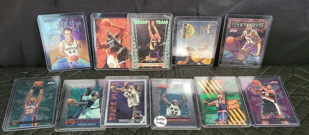 1990s NBA Basketball insert Lot of 11 Finest Rock the (1 of 4)