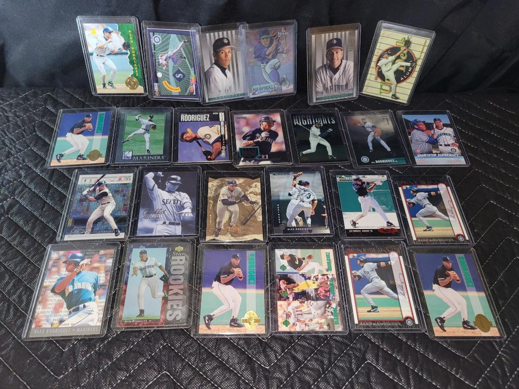 Alex Rodriguez Lot of 25 MLB Baseball Cards Inserts (1 of 6)