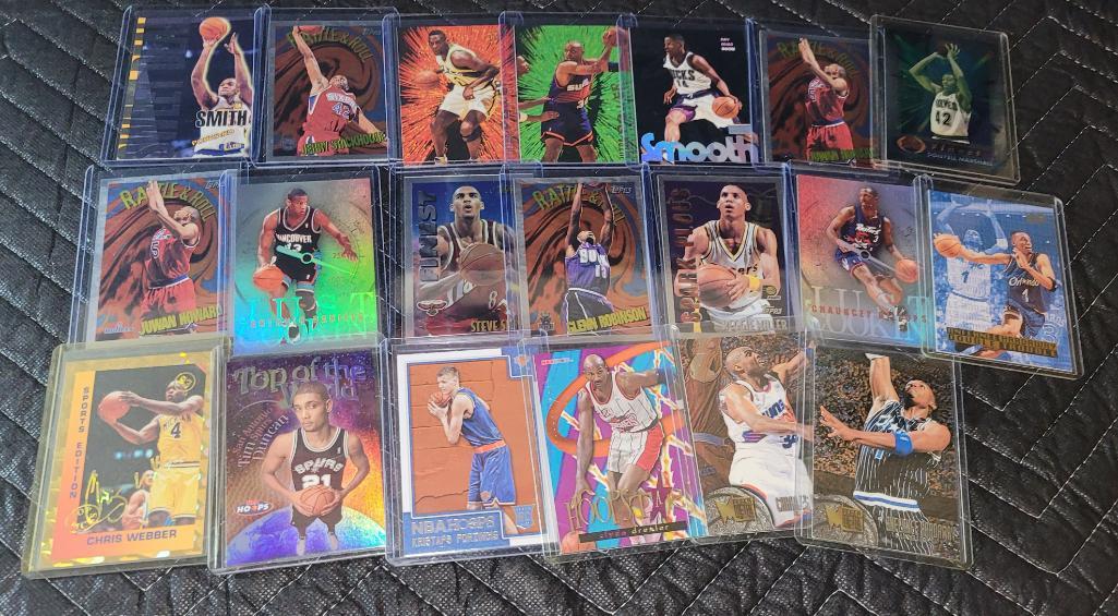 Lot of 20 1990s NBA Basketball Insert Cards SP Topps (1 of 5)