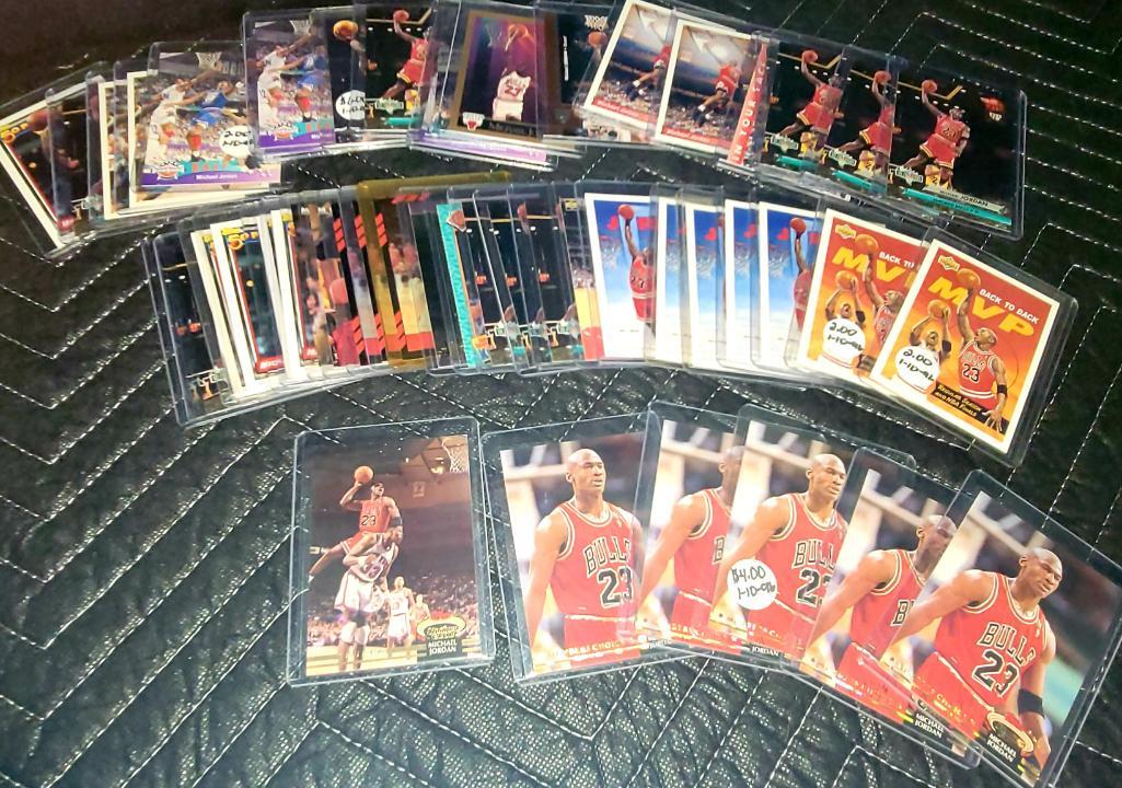 Lot of 50 Michael Jordan NBA Basketball Cards (1 of 5)
