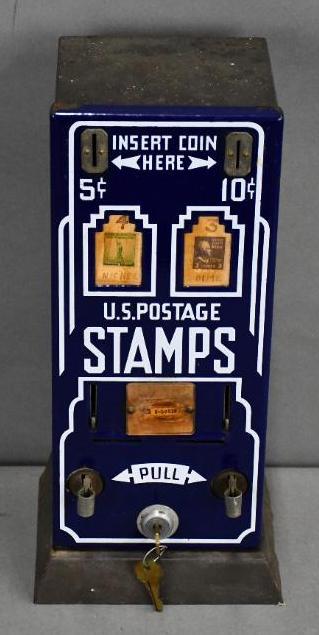 One Cent Postage Stamp Coin-Operated Machine (1 of 5)