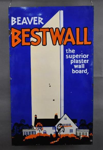 Beaver Bestwall "the superior plaster wall board" (1 of 3)