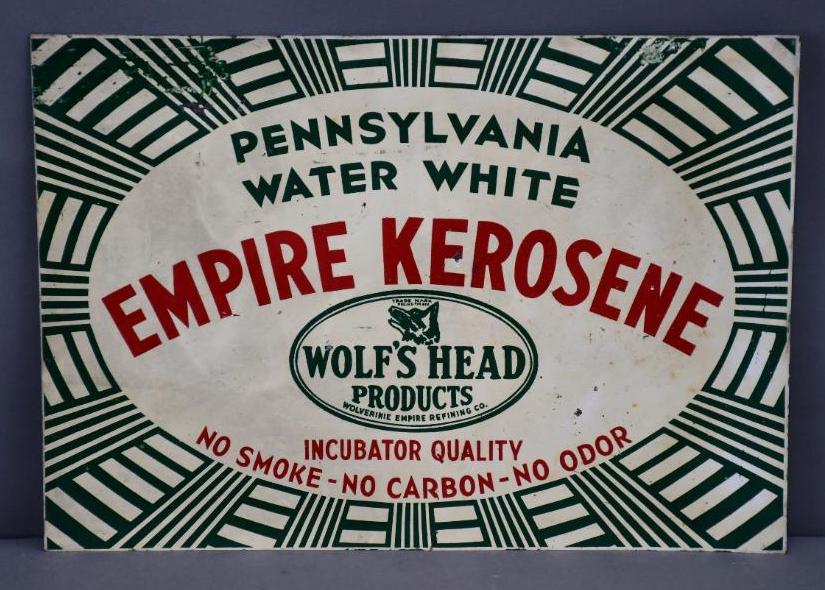 Wolf's Head Pennsylvania Water White Empire Kerosene (1 of 2)