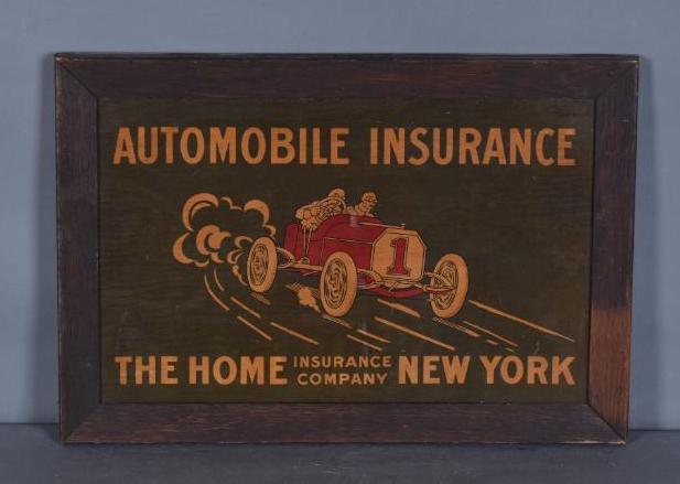 Automobile Insurance "The Home Insurance Co. New York" (1 of 2)