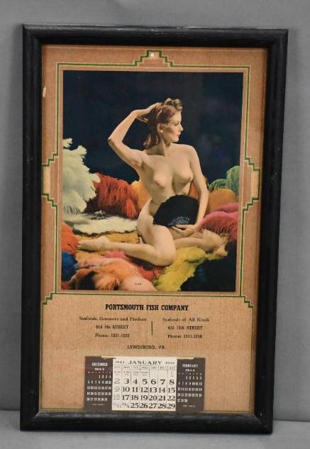 1944 Portsmouth Fish Company Calender (1 of 2)