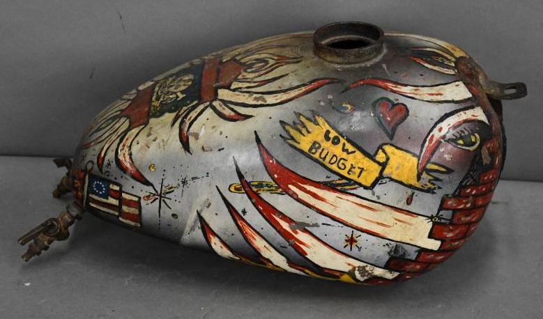 Motorcycle Gas Tank Decorated (1 of 3)