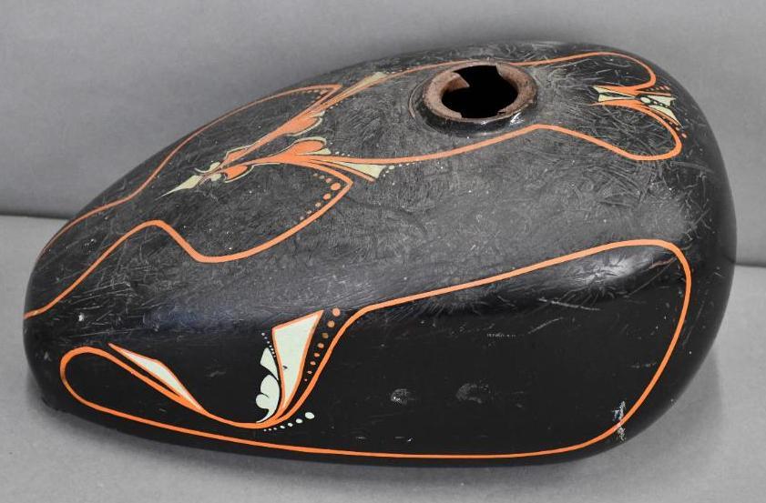 Motorcycle Gas Tank Decorated (1 of 3)