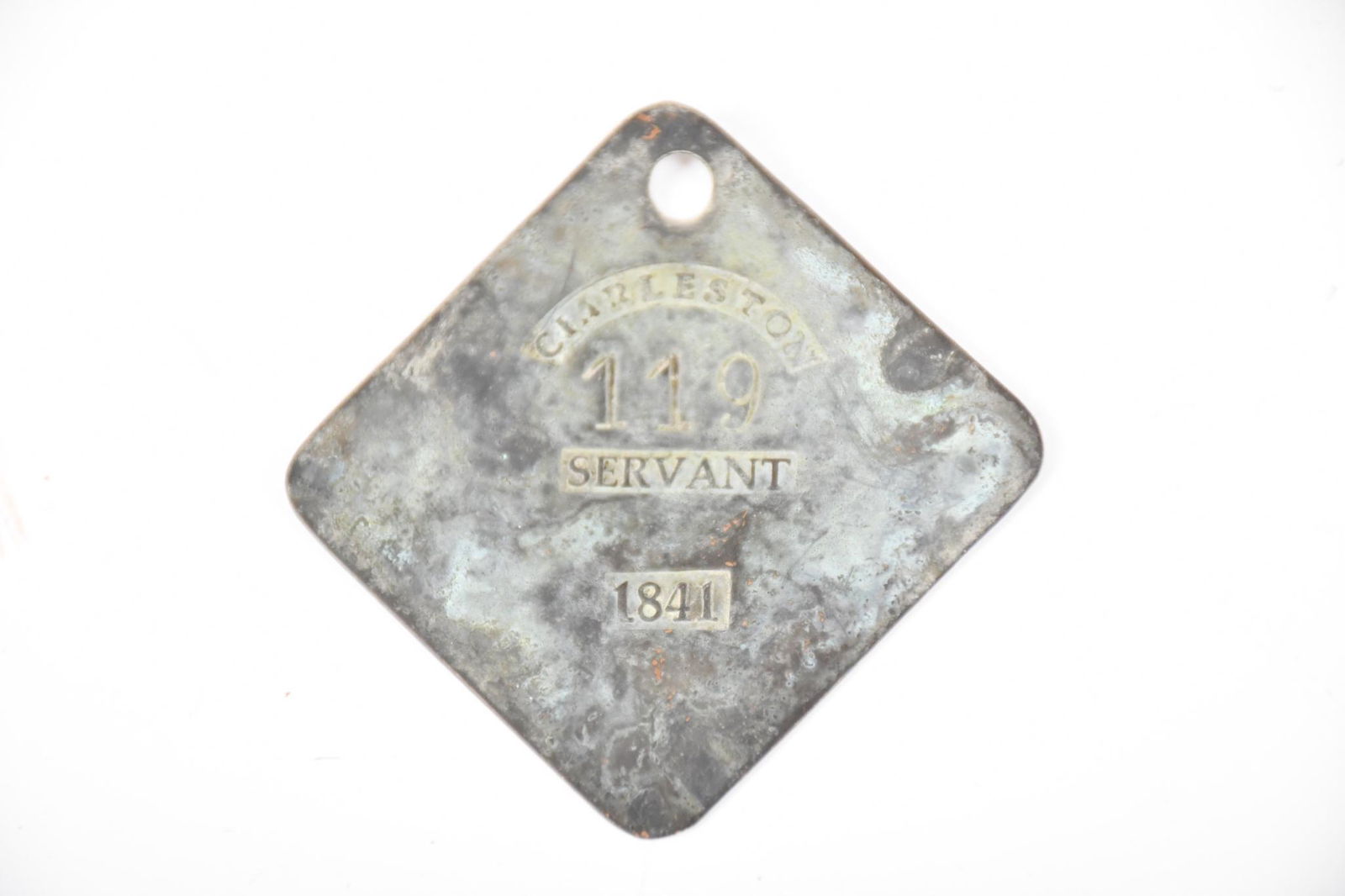 Charleston Servant (slave) #119 Dated 1841 (1 of 3)