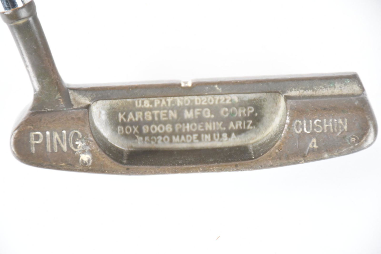 Karsten Mfg. Ping Cushin Brass Head Golf Putter (1 of 5)