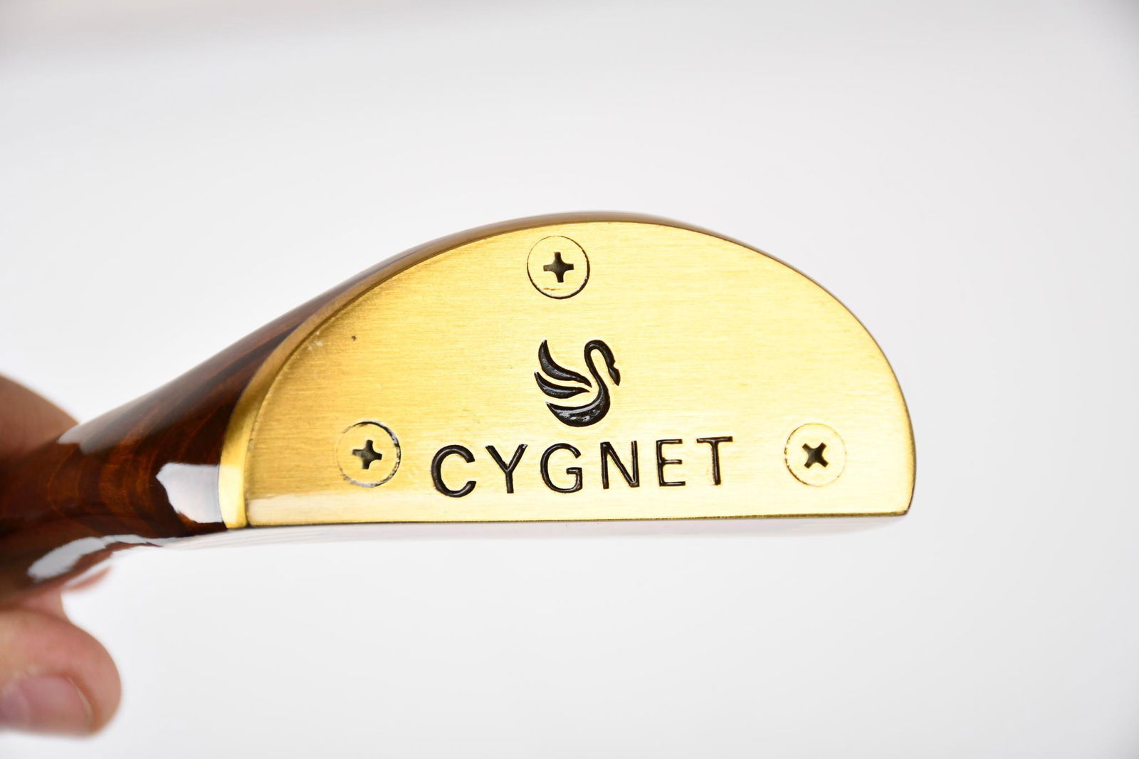 Cygnet "Coca-Cola" Wood Golf Putter (1 of 7)