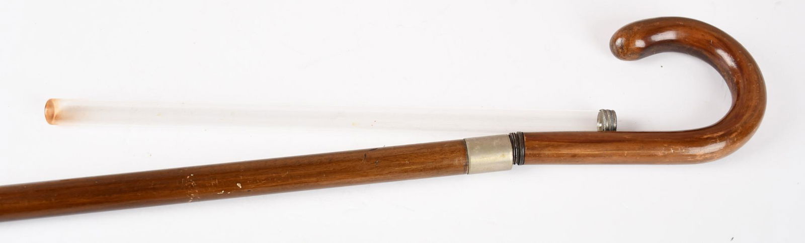 Wooden Cane w/Secret Compartment (1 of 4)