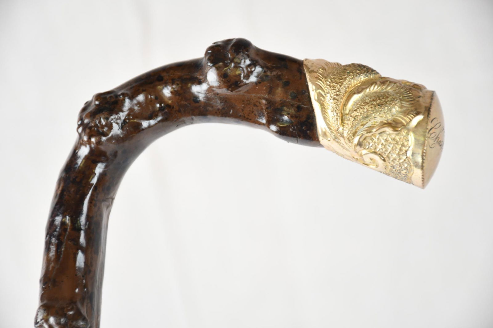 Cane/Sword w/Gold Filled Top (1 of 4)