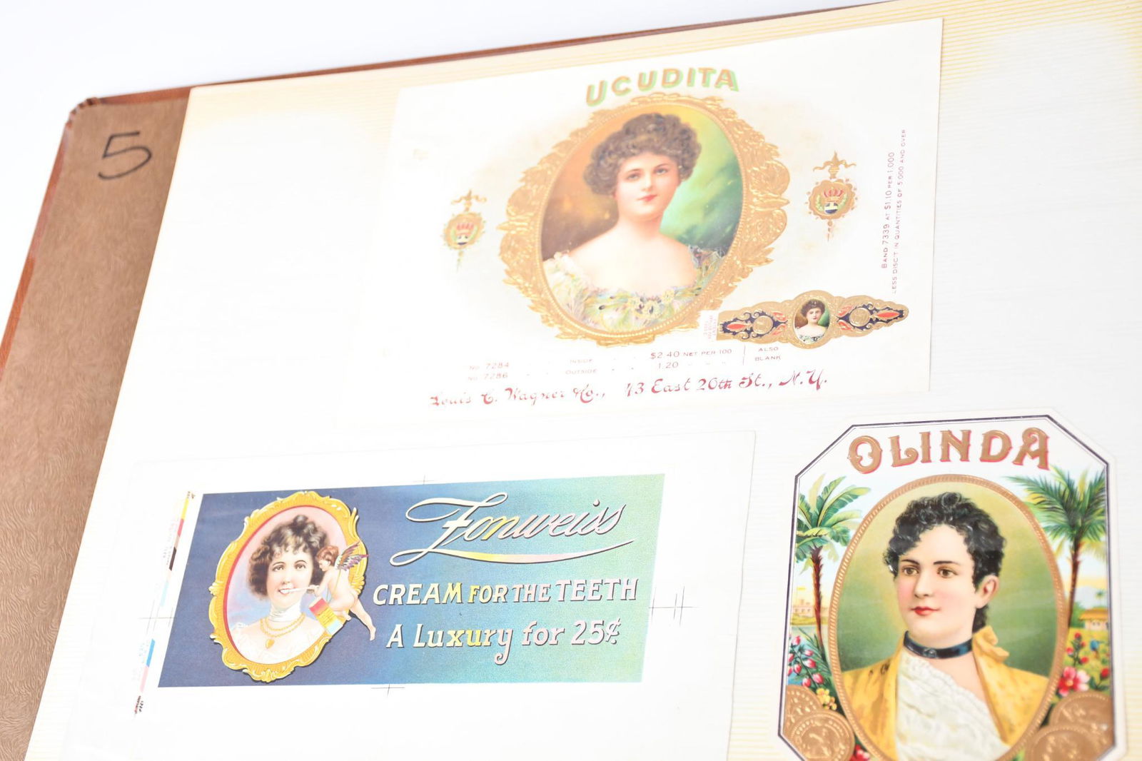 100+ Cigar Box Labels (1 of 20)