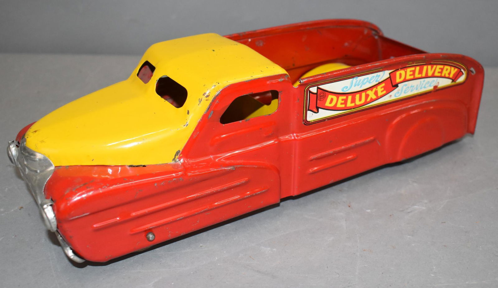 Marx Super Deluxe Delivery Service Tin Litho Toy Truck (1 of 5)