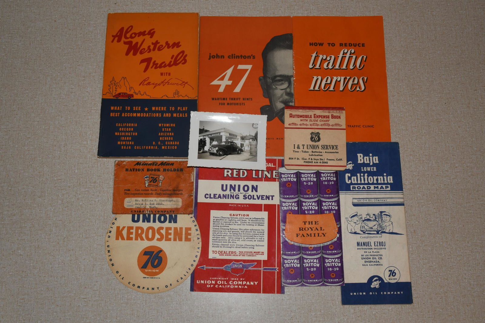 10-Union Oil Co. Paper Items and Books (1 of 4)
