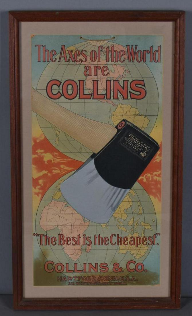 The Axes of the World are Collins Framed Poster (1 of 4)