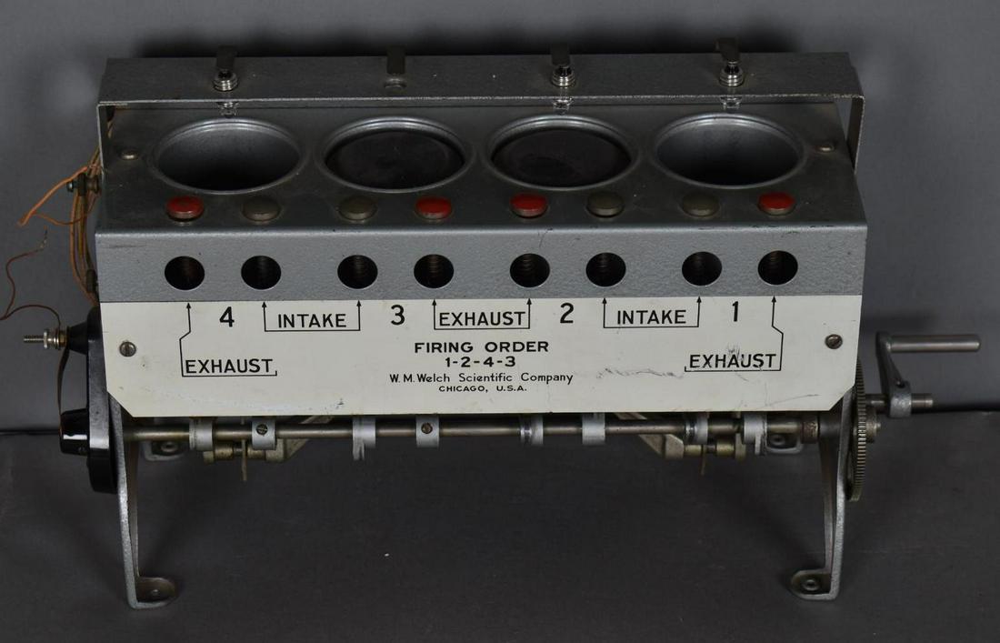 Welch Scientific 4-Cylinder Engine Teaching Model (1 of 4)