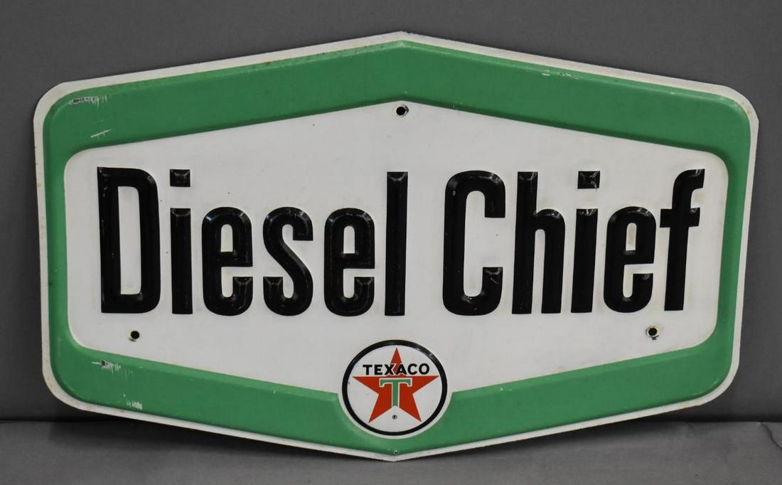 Diesel Chief w/Star Logo Metal Sign (TAC) (1 of 3)