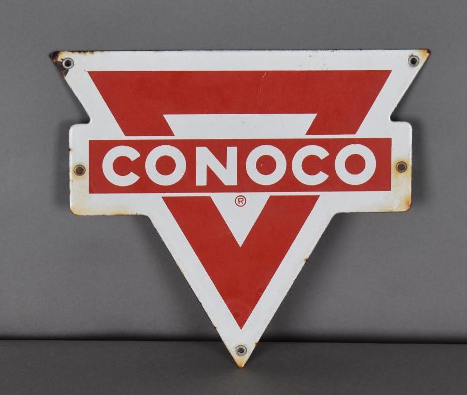 Conoco (Motor Oil) Porcelain Rack Sign (TAC) (1 of 2)